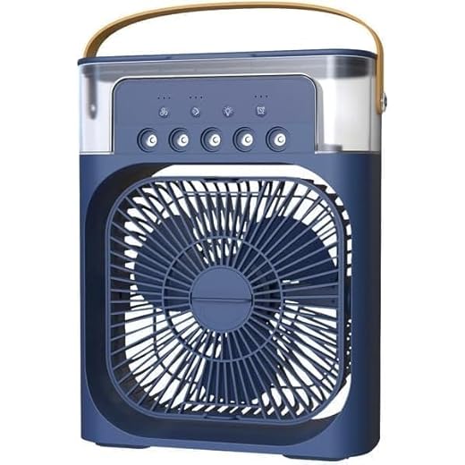 Drumstone Portable Mini Evaporative Cooler 7 LED Colors 3