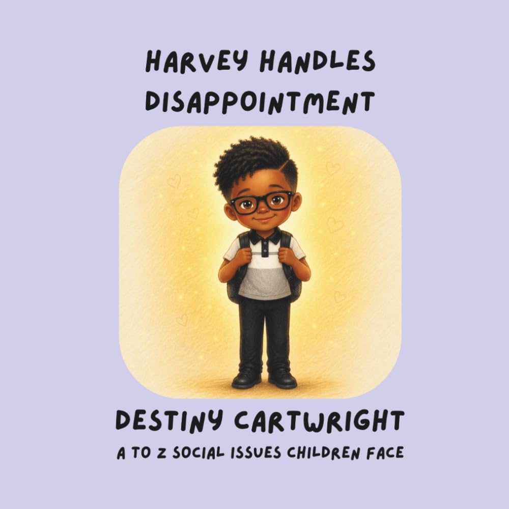 Harvey Handles Disappointment: A Gentle Story About Big Feelings, Broken Promises, and Finding Healthy Ways to Cope (A to Z Social Issues Children Face)
