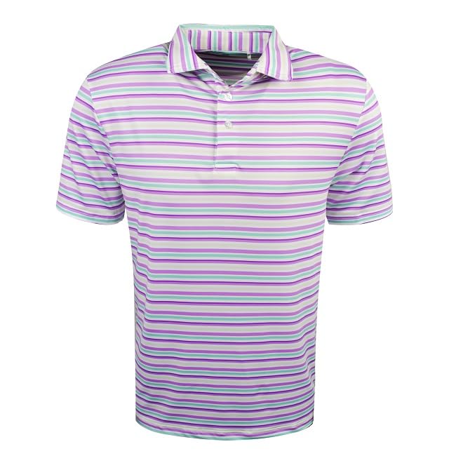Snake Eyes Stripes Golf Polo