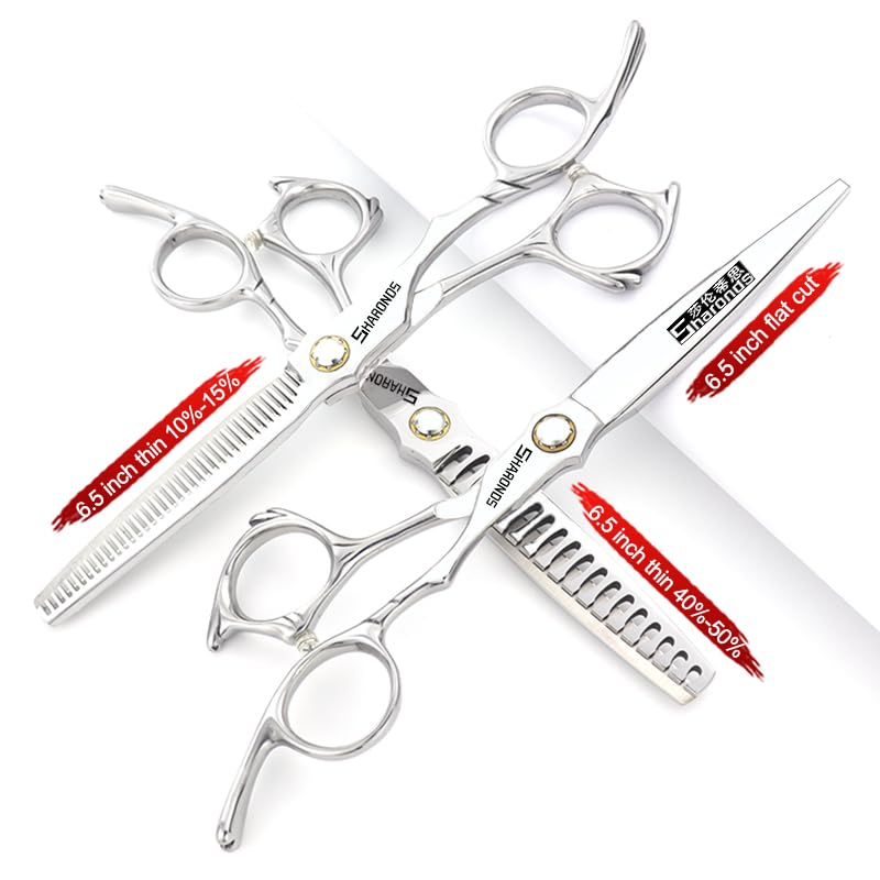 6/6.5 Inch Sharonds Hair Trimmer, Professional Japanese 440C Cutting Scissors, Efficient Scissors, Scissors - Image 2