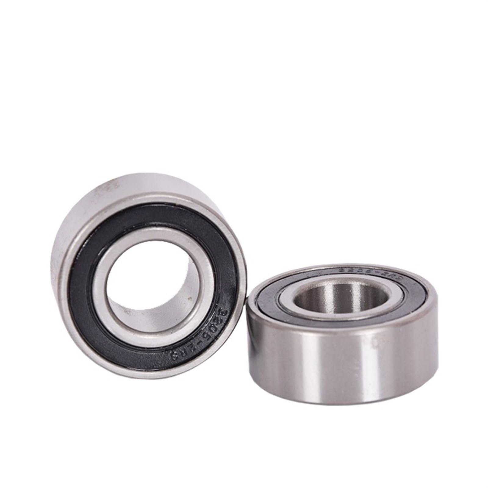VSPPJYFG Bimetal Seal Shield Micro deep Groove Bearing 1pcs 3001-2RS 12 * 28 * 12mm Double Row Sealed Angular Contact Ball Bearings