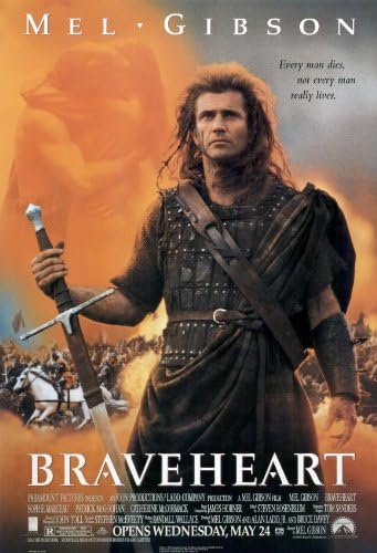 Pop Culture Graphics Braveheart Poster Movie 11x17 Mel Gibson Sophie Marceau Patrick McGoohan Catherine McCormack Unframed Multi 189507