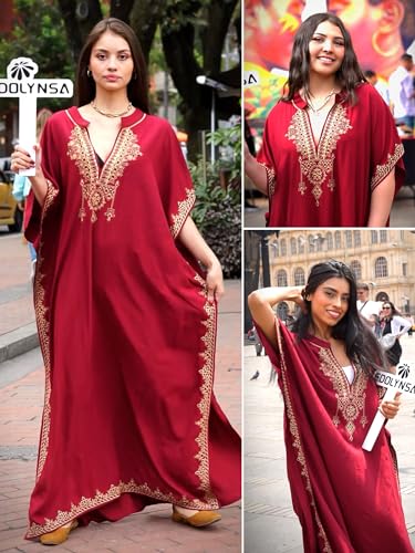 Kaftan Cover up for Women Maxi Beach Dresses Plus Size Caftan Loungewear African Muumuu Dress Lightweight Beachwear4