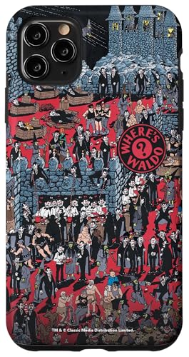 ウォーリーをさがせ! Castle of Vampires and Witches Front & Back スマホケース iPhone 11 Pro Max 用