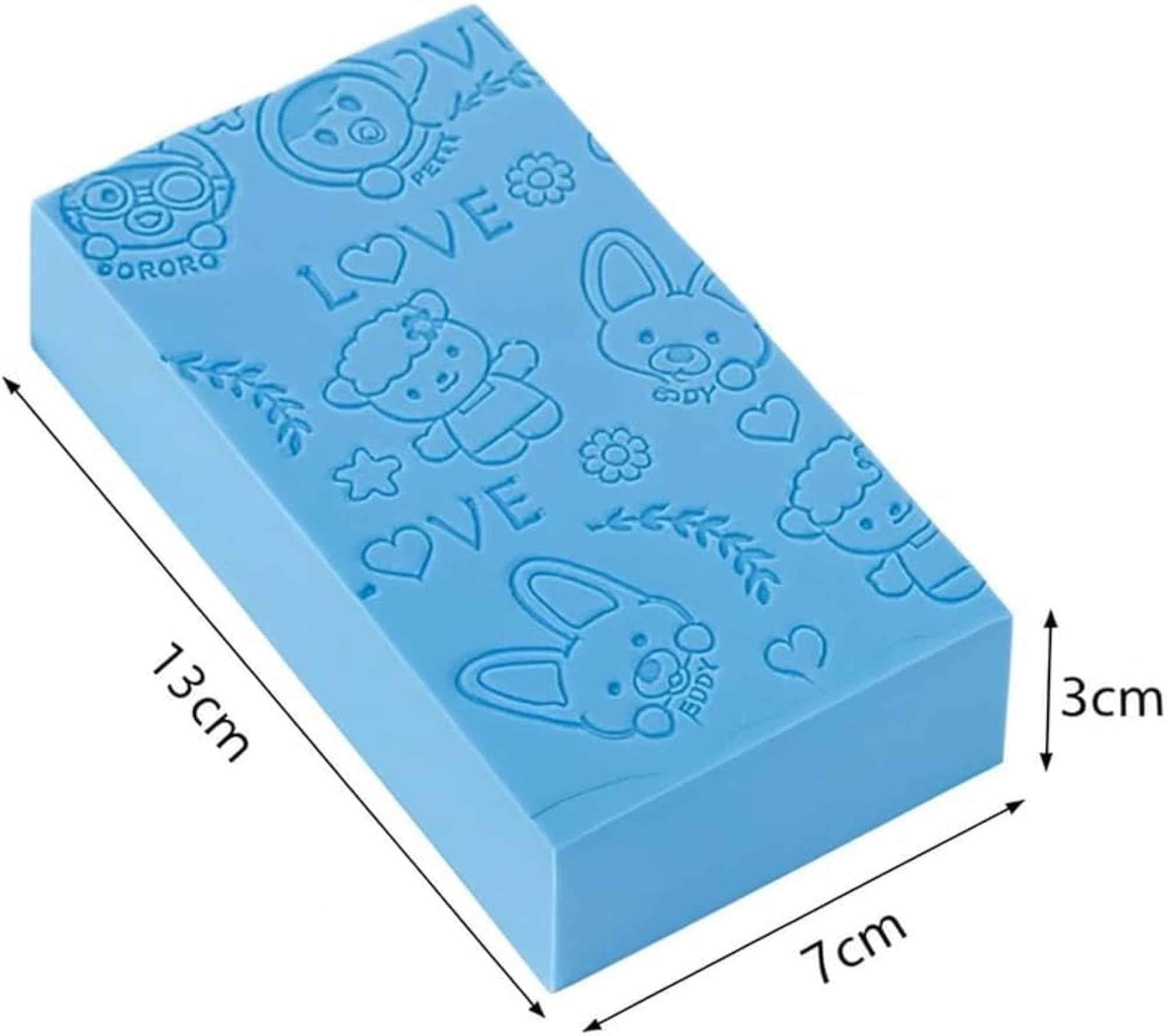 Exfoliating Bath Sponge for Gentle Peeling and Dead Skin Removal