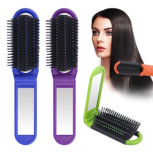 hair brushes folding