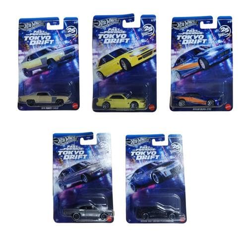 HOT WHEELS 2026 Fast & Furious Tokyo Drift 5'li Araç Seti HNR88