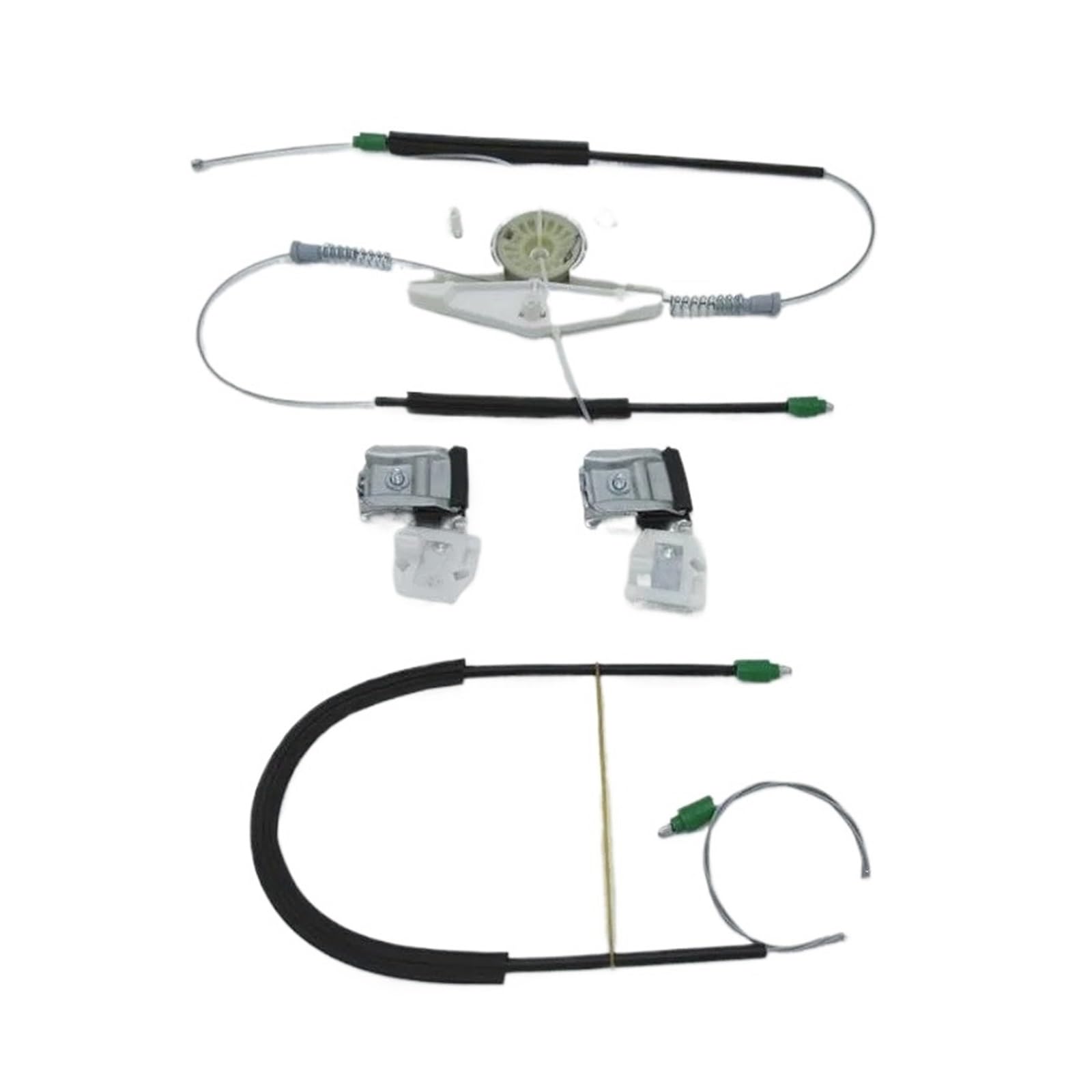 Sauanmnktp 1 Set Window Winder Repair Kit For Skoda For Fabia Mk1 2000-2008 Car-Style Electric Window Regulator Repair Kit Front Right Side