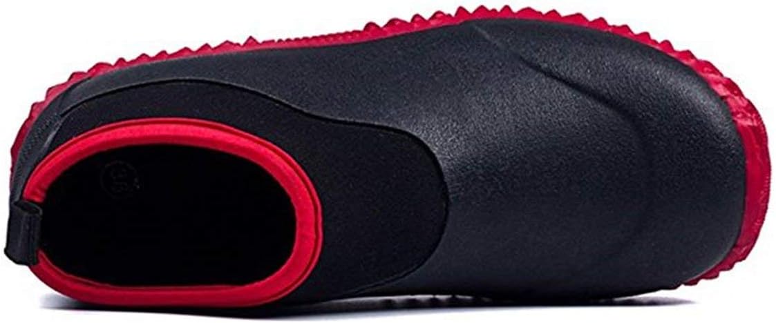 SYLPHID Men's Garden Shoes Women's Rain Shoe Waterproof Neoprene Camp Booties for Camping, Lawn Care, Gardening and Yard Work - Image 3