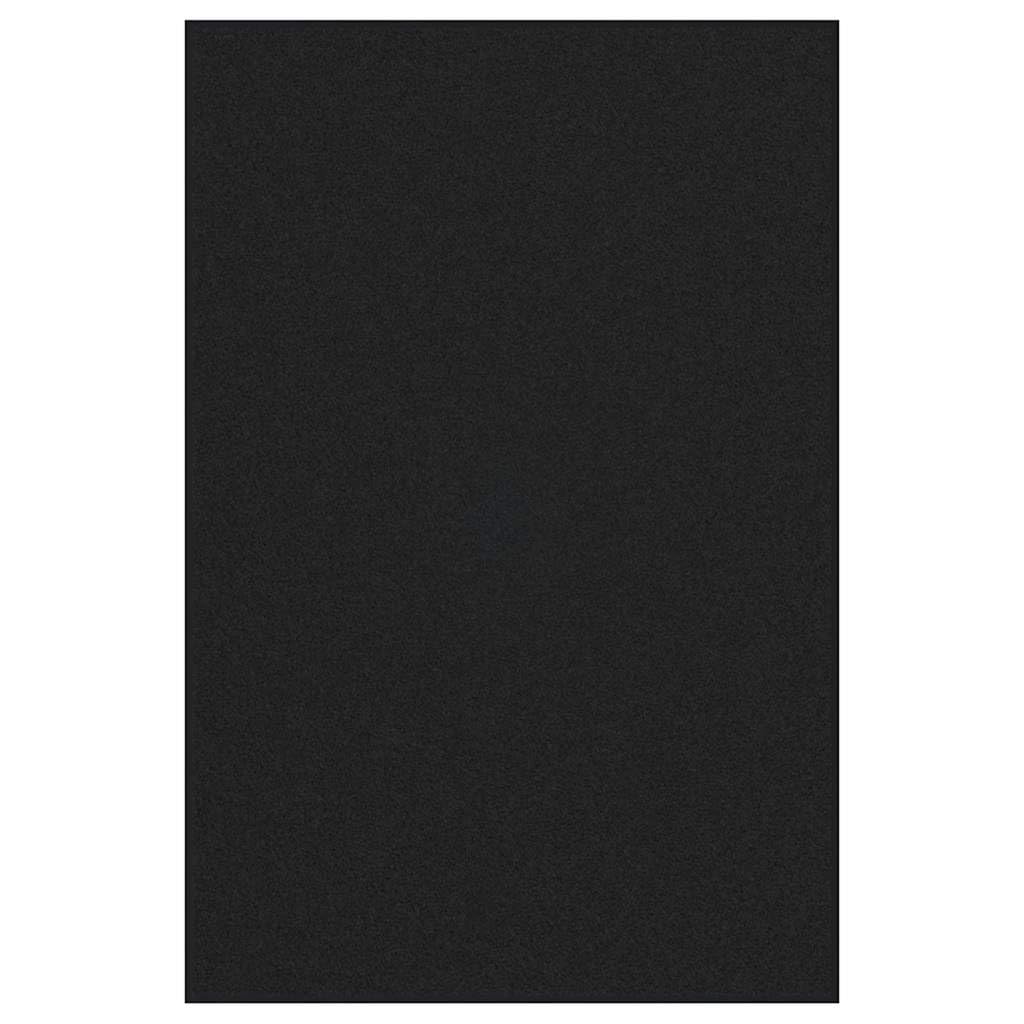 Czarna wycieraczka 120 x 180 cm 100% poliamid do wejścia