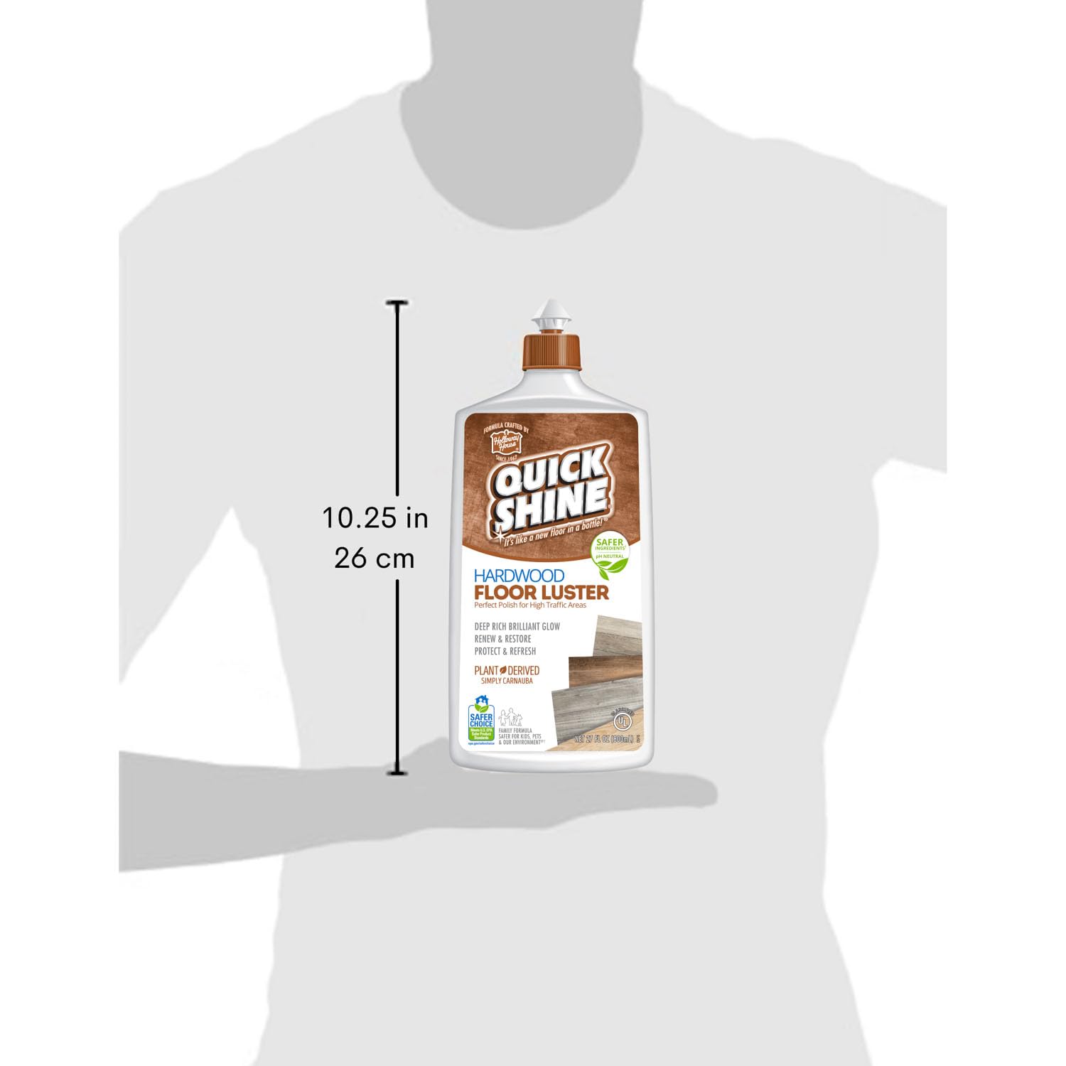 Quick Shine 1207-00027U Hardwood Floor Luster by Quick Shine