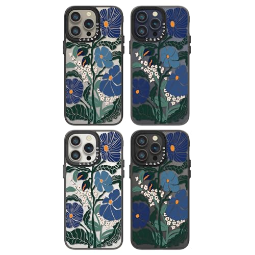 Coque iPhone 15 Pro Max robuste motif passiflora fin anti-rayures - 3