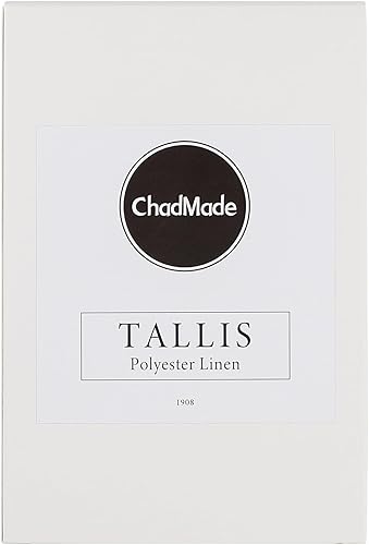 Miniatura 4 de ChadMade Tallis Collection Folleto de muestra de tela en 5.9 in de largo x 3.9 in de ancho x 2.2 in de alto, mezcla de lino y poliéster, peso medio,