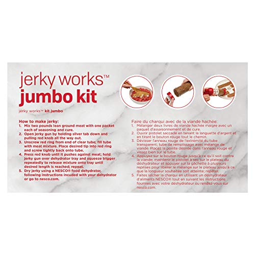 Nesco Jumbo Works Beef Jerky Kit, 1, Red #TOP2