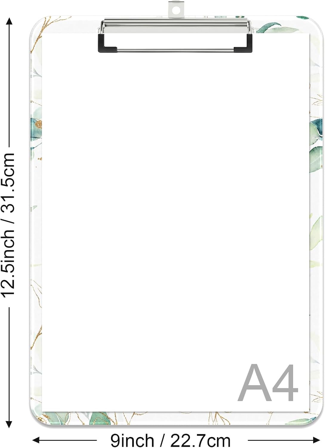 Rimilak Plastic Cute Clipboards, 8.5 x 11 Teacher Clip Board image 2