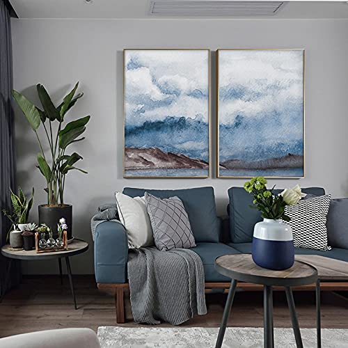 Oeuvre d'art affiche scandinave salon moderne deco murale
