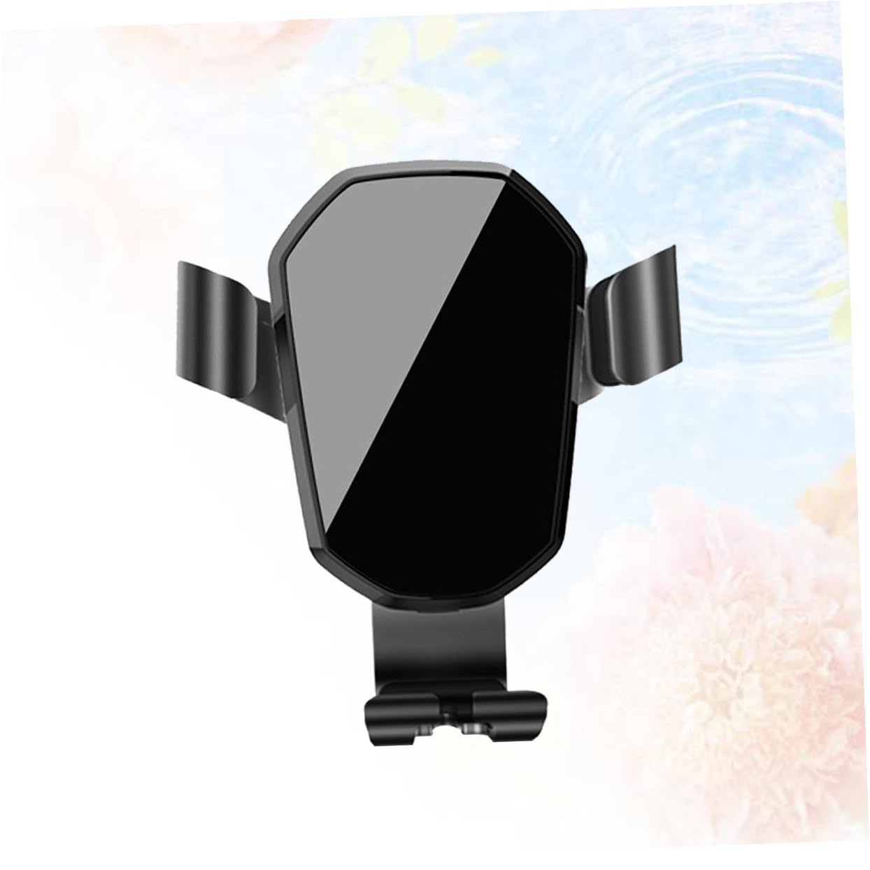 Hemobllo 3pezzi Supporto Per Smartphone Da Auto Con Braccio Supporto Antiscivolo Per Bocchetta Aria Compatibile Con La Maggior Dei Modelli Di Telefono Nero
