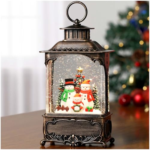 Denicmic AT-SG01 Christmas Snow Globe,Musical Snow Globe cover