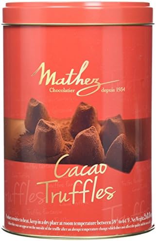 Mathez Fine French Cocoa Truffles (Pack Of 2)