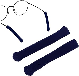 Eyeglass Cushions for Ears - Knitting Eyeglass Temple Sleeves Pads - Eyeglass Temple Sleeves, Eyeglass Pads, Glasses Ear Grip Retainers, Elastic Temple Tips Sleeve Rowces