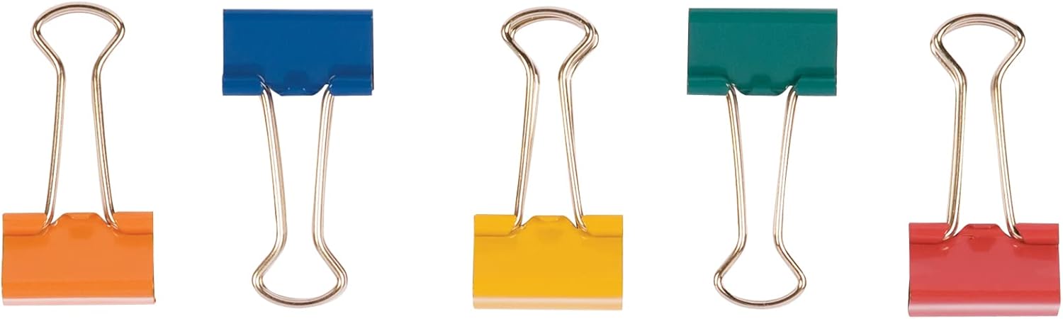 Q Connect Assorted 19mm Foldback Clip (Pack of 10)