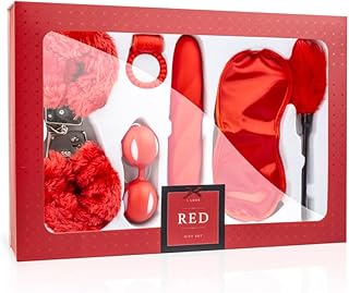 Loveboxxx Coffret Coquin Pour Couples Parfait Pour la Saint-Valentin- idéal soirée saint-valentin-cadeau coquin saint-valentin- soirée saint-valentin romantique et sensuelle-