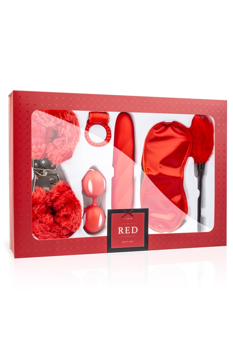 Loveboxxx Coffret Coquin Pour Couples Parfait Pour la Saint-Valentin- idéal soirée saint-valentin-cadeau coquin saint-valentin- soirée saint-valentin romantique et sensuelle-