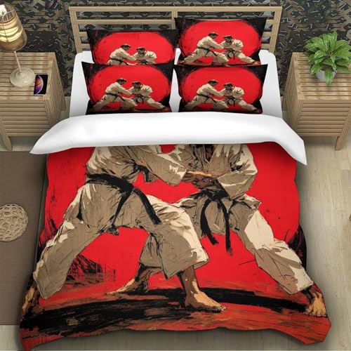 Parure de Lit Troupeau de Mammouths Housse de Couette Microfibre 260x220 - 5