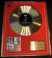 A Signed Cd Gold Disc Record