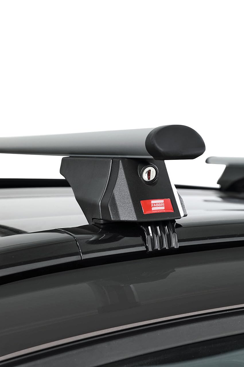 Fabbri Barre portatutto alluminio universali rail ALU VIVA 3 120 cm