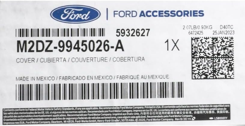 2021-2024 Ford Bronco 32" Spare Wheel Tire Cover