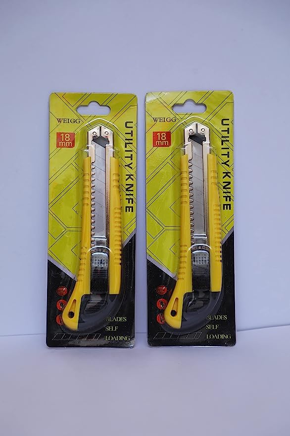 RED ROCK Heavy Duty 18 Mm Paper Cutter Cardboard Cutters/Stationary