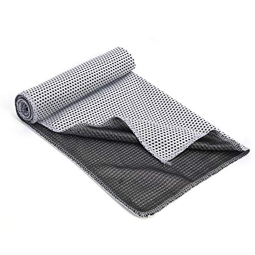 Toalha de resfriamento instantâneo, toalha de microfibra para academia, toalha esportiva de secagem