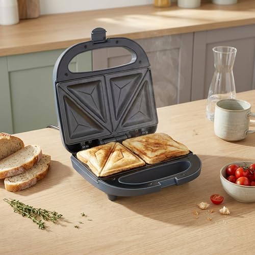 Appareil à sandwich Progress Mellow machine à croque-monsieur 2 tranches 750W - 4