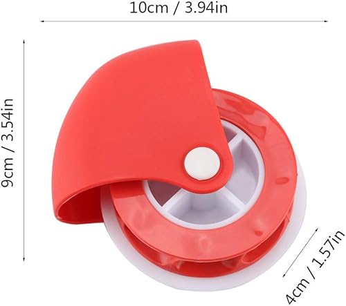 Miniatura 4 de Cortador de masa de rodillo, cortador manual de entramado de fideos, fabricante de pasta de plástico, rodillo de masa, rodillo de panadería de