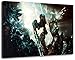 Produktbild dead space Format 120x80 cm Bild auf Leinwand, XXL riesige Bilder fertig gerahmt mit Keilrahmen, Kunstdruck auf Wandbild mit Rahmen