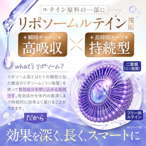 新日本ヘルス PREMIUMリポソームルテイン150mg 90粒