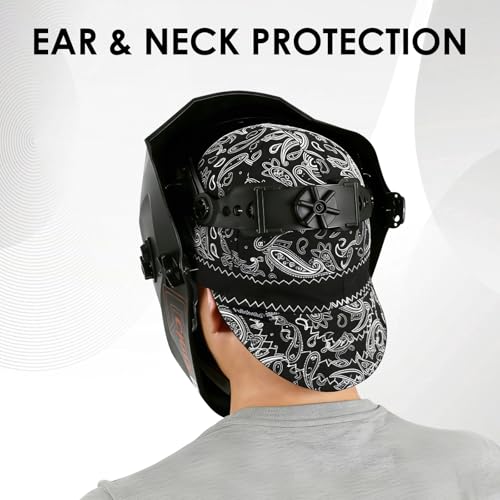 Image of Fullsheild Mens Women's Cotton Welding Cap Reversible OneSize Flame Resistant Cotton Welder Hat Hood FR High Crown 3 pcs Multicolor
