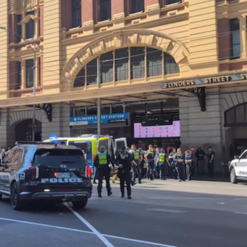 Teenage boy charged over Melbourne CBD crash