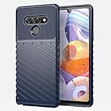 Galaxy J4 Plus case,Galaxy J4 Prime/J4 Core case,MAIKEZI Soft TPU Brushed Anti-Fingerprint Full-Body Protective Phone Case Cover for Samsung Galaxy J4+(Navy Brushed TPU)