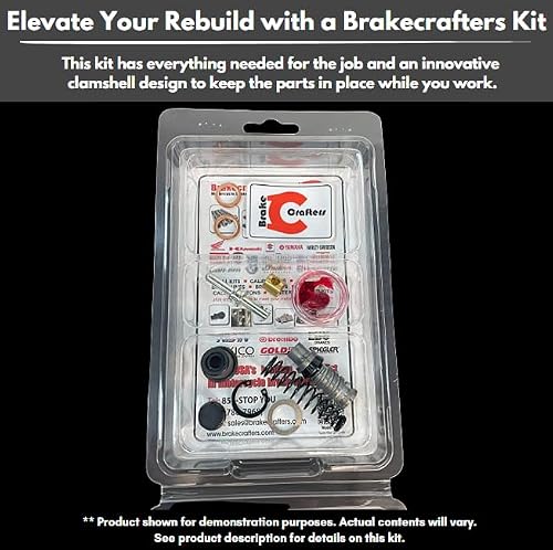Motorcycle Brake Master Cylinder Rebuild Kit for Honda VTX1800C:Cast 2002-2008 select models