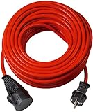 brennenstuhl verlengkabel 10m 3g1 5 Cable alargador eléctrico de gran calidad con cable BREMAXX de 10 m para uso a corto plazo en exteriores (AT-N05V3V3-F 3G1,5)