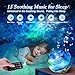 Galaxy Projector for Bedroom, 15 Color+15 White Noise Star Projector Galaxy Light Projector for Bedroom, Bluetooth LED Projector Lights for Bedroom Star Lights for Ceiling Projector, Galaxy Projector