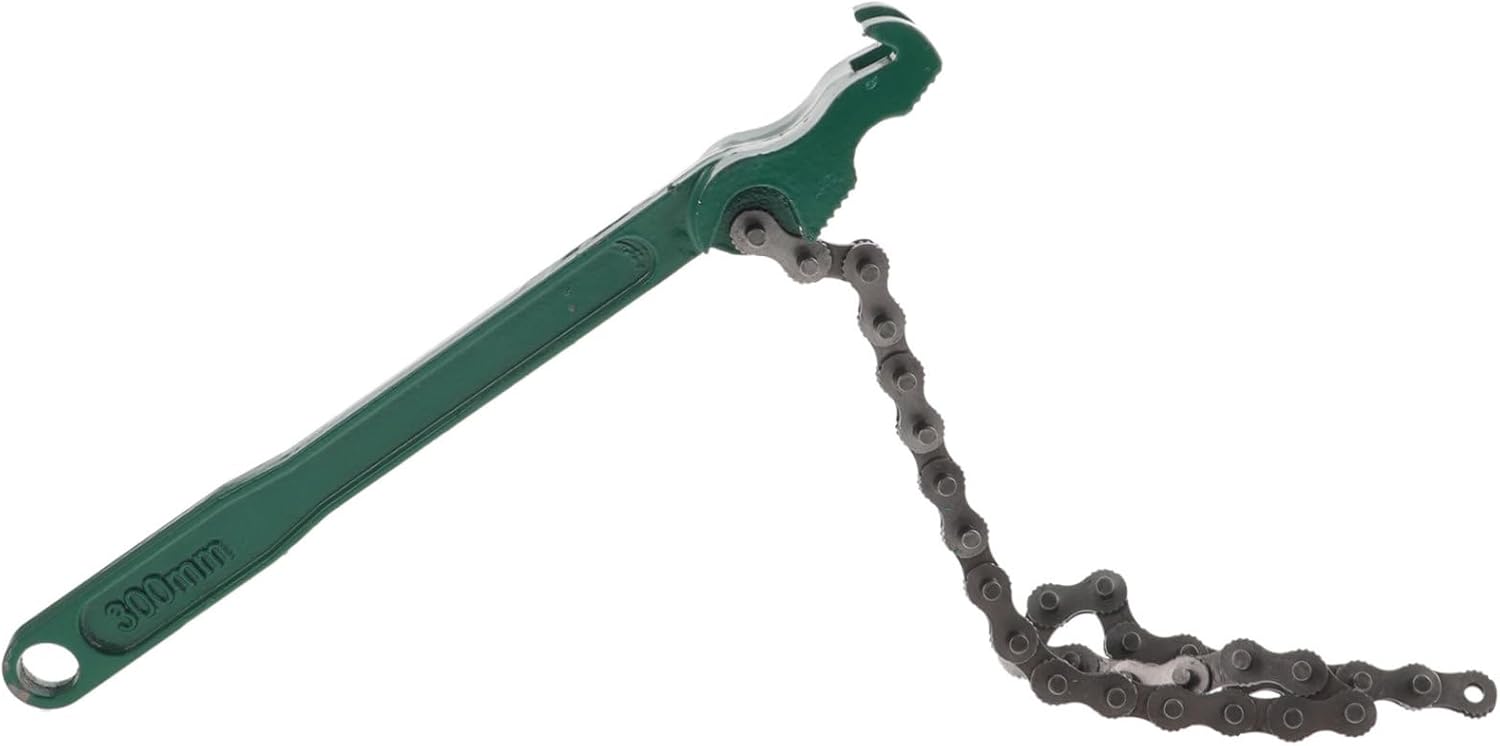 Chain Wrench High Oil Filter Removal Tool for Repairs Featuring Secure Grip and Versatile Applications