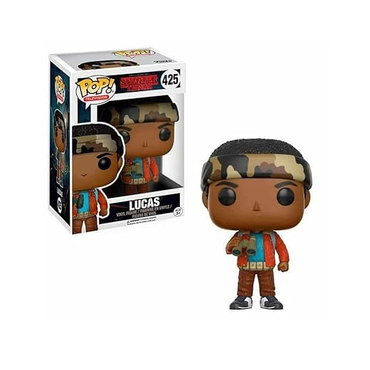 Funko Pop Television Stranger Things Lucas Toy Figure,Multi