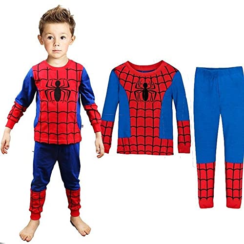 youenyou Toddler Boys Long Sleeve Rocket Dinosaur Pajamas Sets Pjs Cotton Sleepwear Infant Kids(111 5T)