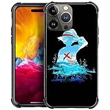 Goodsprout Compatible with iPhone 15 Pro Max Case,The Sea Anime Pattern Design Shockproof Non-Slip Case for iPhone 15 Pro Max