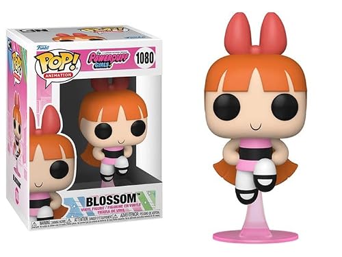 Image of Funko Pop Powerpuff Girls + Protector: Pop! Animation Vinyl Figure (Gift Set Bundled with ToyBop Brand Box Protector Collector Case) (Blossom)
