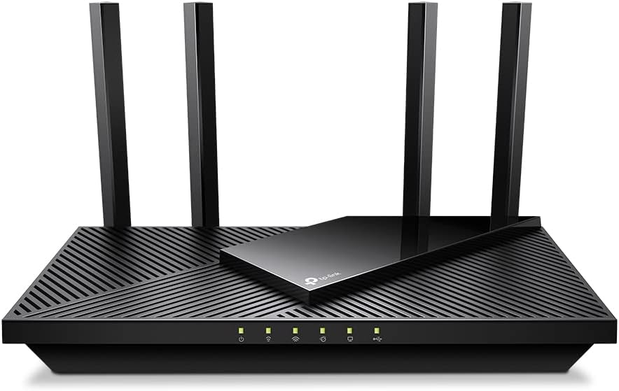 AX3000 WiFi 6 Router (Archer AX55 Pro) - Multi Gigabit Wireless Internet, 2 x 2.5 Gbps Ports, Dual Band, VPN Router, OFDMA, MU-MIMO, USB 3.0, WPA3, Compatible with Alexa