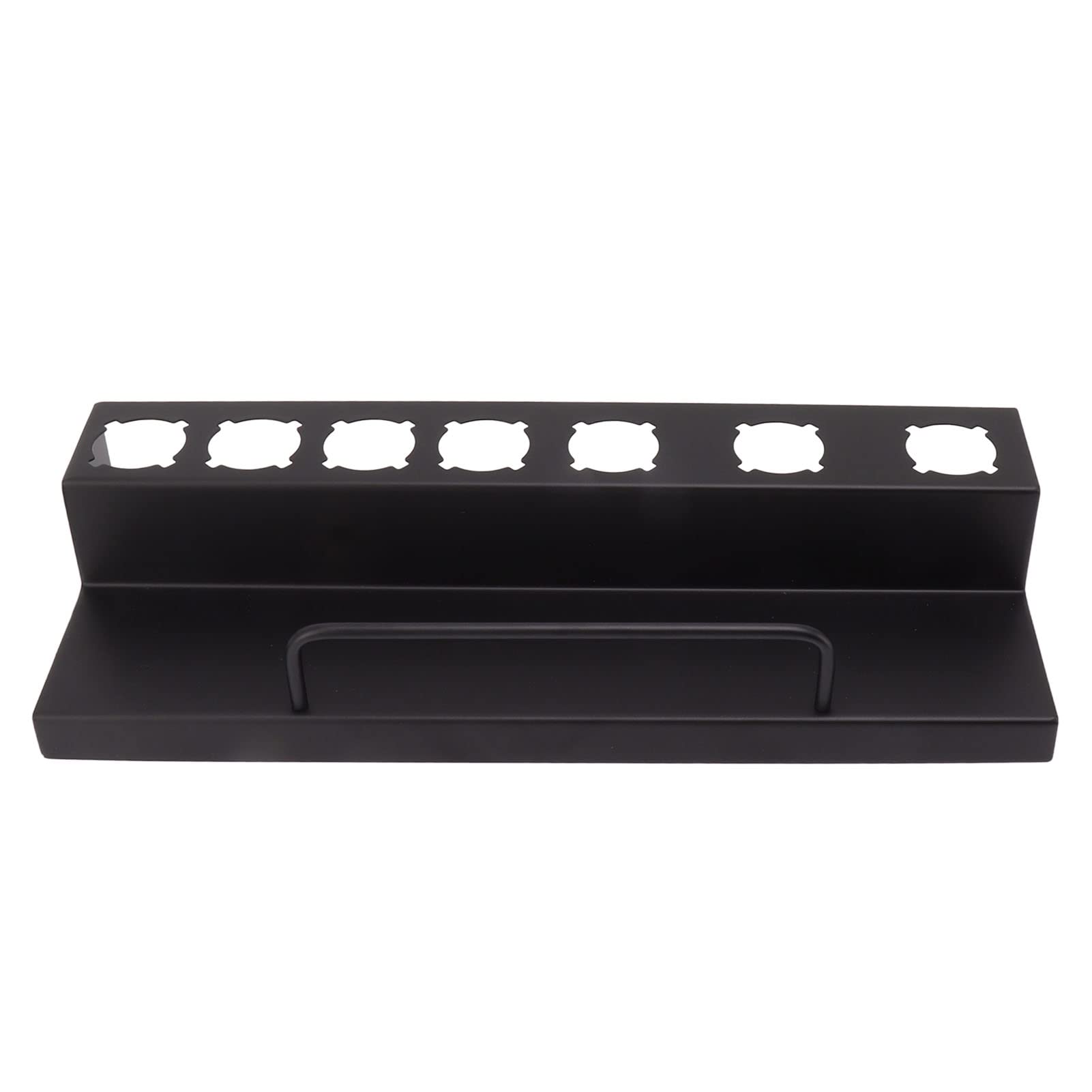 Organizador De Estante para Secador De Pelo Montado En La Pared para Rizadores, Planchas Y Planchas para El Cabello, Soporte De Almacenamiento De Acero Inoxidable con Tapete Antideslizante